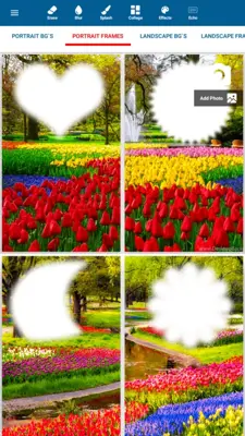 Garden Photo Editor android App screenshot 2